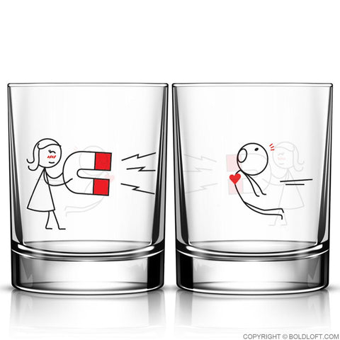 You're Irresistible™ Drinking Glass Set