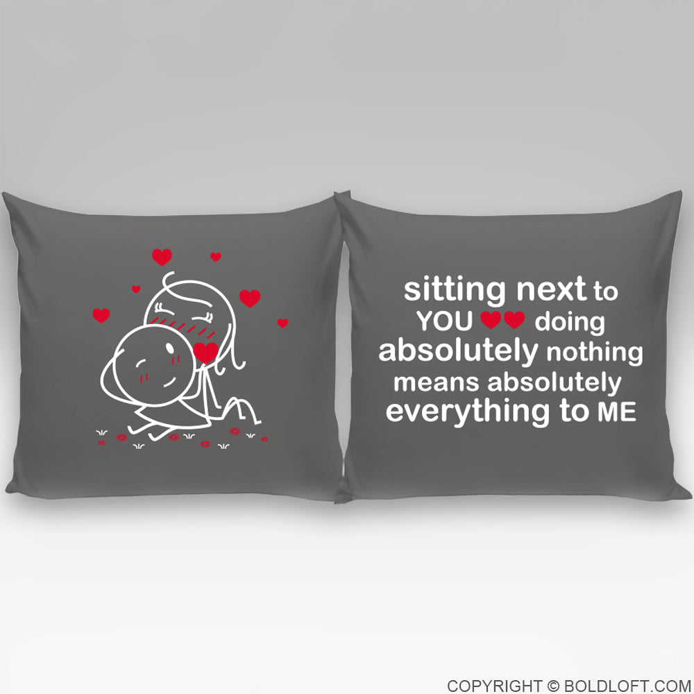 You Mean Everything to Me™ Euro Pillow Cover Set