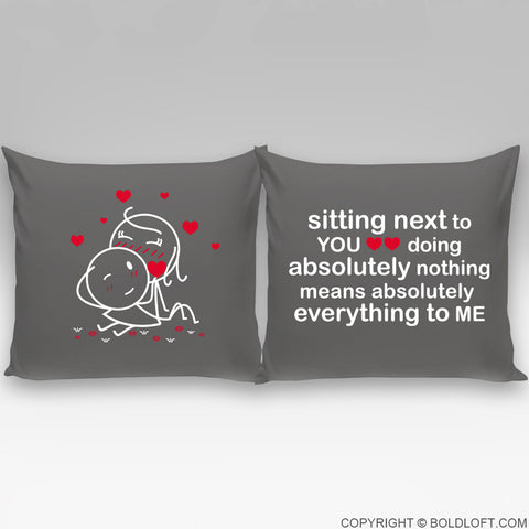 You Mean Everything to Me™ Euro Pillow Cover Set