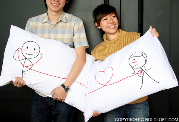 My Heart Beats For You™ Couple Pillowcases