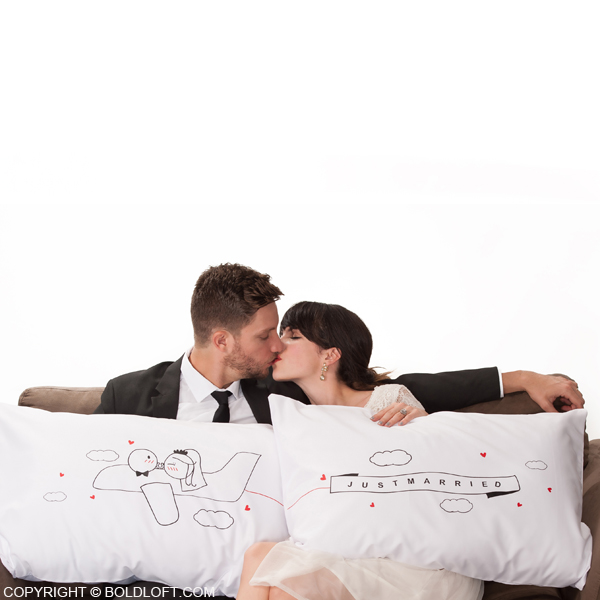Just Married™ Bride & Groom Pillowcases